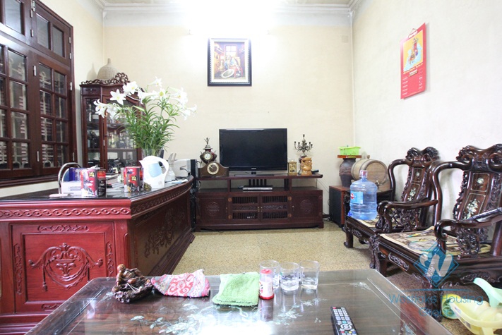 Furnished house available for rent on Au Co street, Tay Ho, Hanoi
